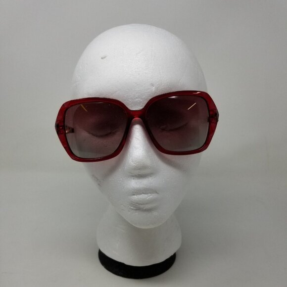 Oversized Sunglasses for Women Polarized UV Protect Classic Red Frame Lenses - Picture 7 of 8